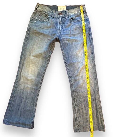 Vintage Guess Premium Blue Jeans Embroidered Mens 33 Limited Edition Made in USA - Picture 14 of 15